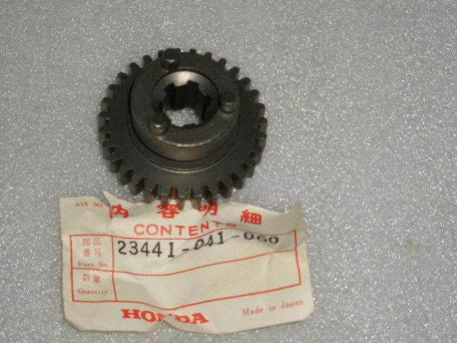 1969-1981 honda z50a z50r z 50 mini trail bike 2nd gear counter shaft oem nos