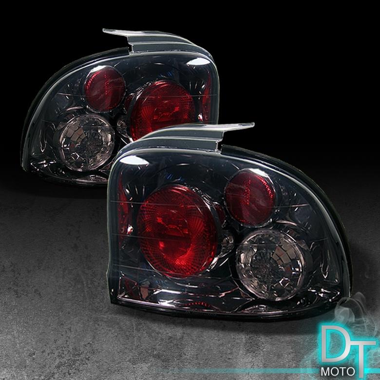 95-99 dodge neon smoked altezza rear tail brake lights lamps left+right pair