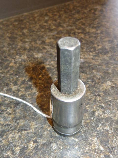 Snap on 12 sam12a hex allen 1/2 drive socket