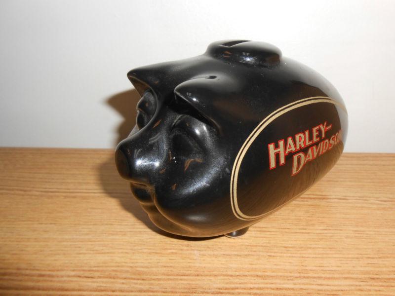  harley-davidson vintage piggy bank collectors item 