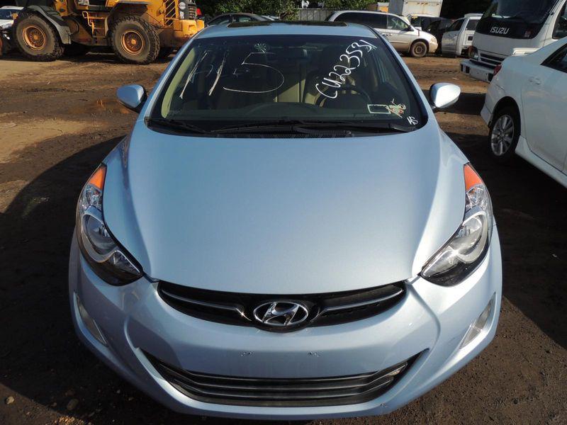 2012 hyundai elantra front end assy sdn, us mkt, limited (fog lamps) 11 13