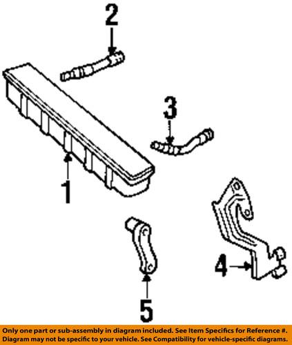 Dodge oem 52028784ai trans oil cooler line/hose