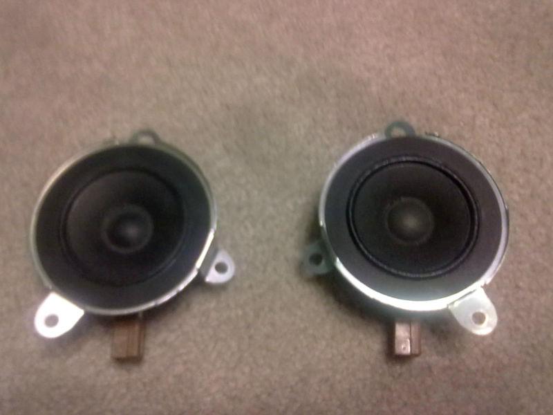 Infinity g37 factory oem 3" l&r front top door speakers part #28149 jk000