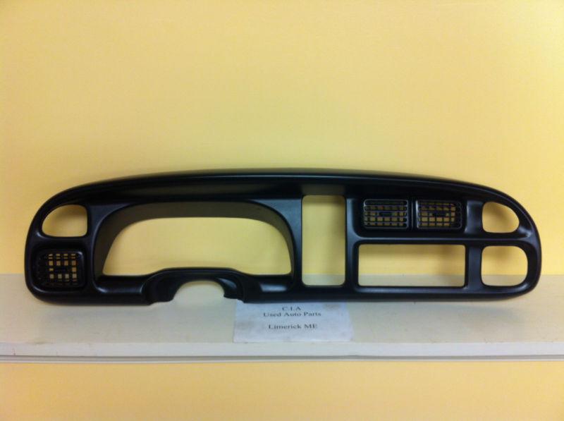 Dodge ram 1500 2500 3500 dash bezel 1998 98 1999 99 2000 00 2001 01 