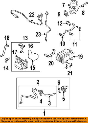 Mazda oem l3k913890 pcv valve