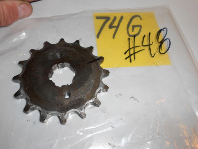 1975 honda cl360 front sprocket 16 teeth