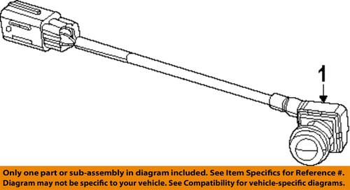 Mopar oem 56054058af electrical-camera