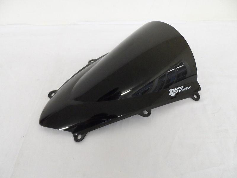 Honda cbr600rr 2007-2012 zero gravity double bubble dark smoke windscreen