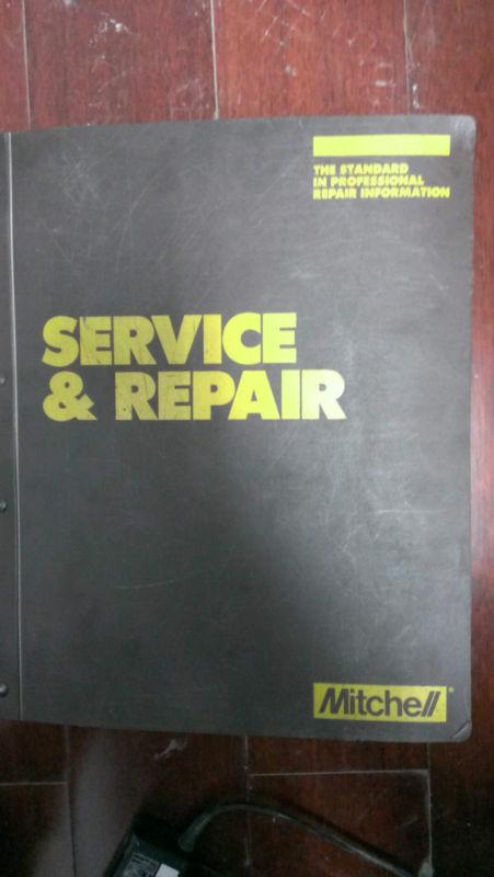 85-87 mitchell engine clutch drive axle serv repair manual imported cars vol 2