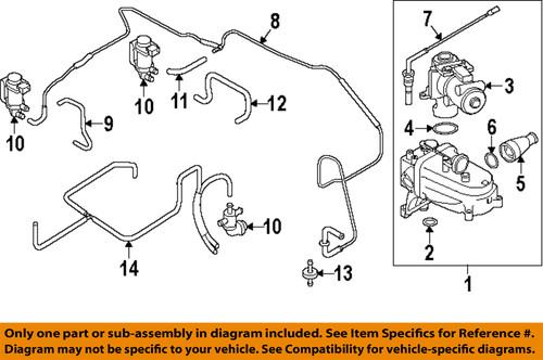 Volkswagen oem 059906088ap egr valve temperature sensor/egr valve