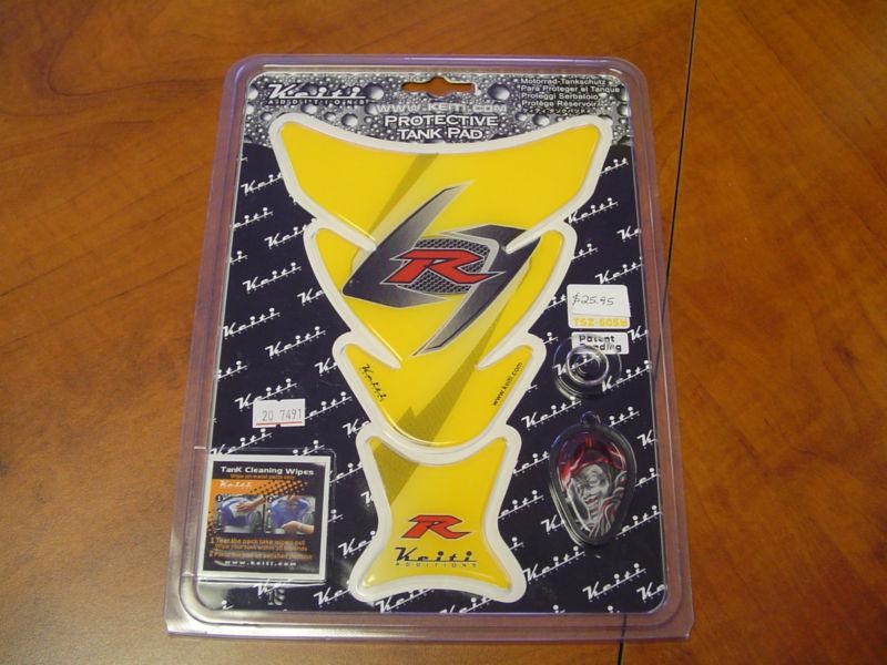 New keiti protective tank pad yellow suzuki gsxr 600 750 1000 gixxer