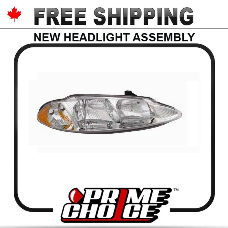 Prime choice new right passenger side headlamp headlight assembly replacement rh