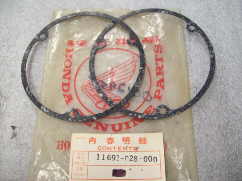 Genuine honda alternator cover gasket (2) ct90 11691-028-000 new nos