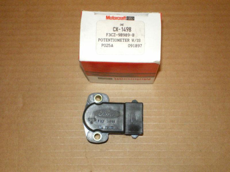 Nos 1993-95 escort ford mercury throttle position sensor cx1498 f3cz9b989b