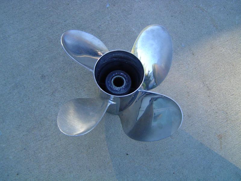 Michigan wheel stainless 4 blade propeller