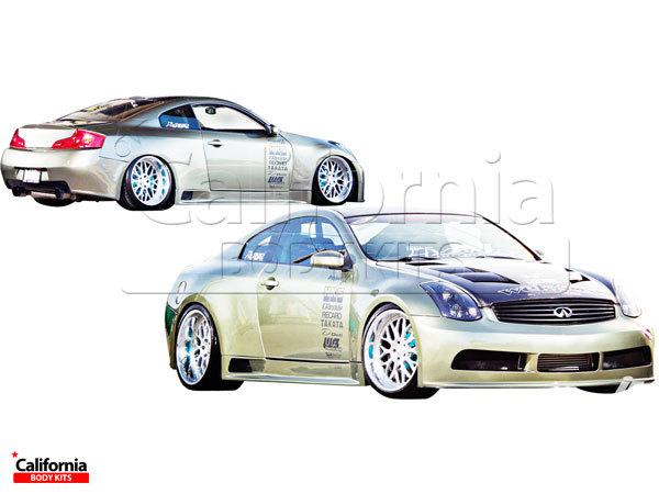 Cbk frp ap wide body kit 9pc 2dr infiniti g35 03-07 us based