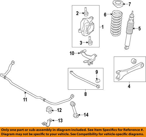 Ford oem bc3z-3049-b ball joint, upper/suspension ball joint