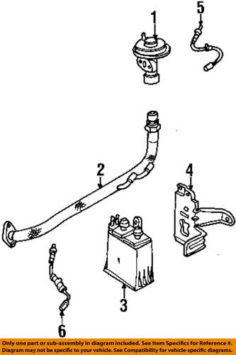 Ford oem ys4z9d477aj emission-egr tube