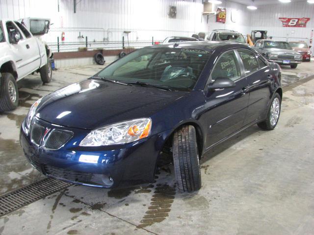 2008 pontiac g6 floor center console black 879141