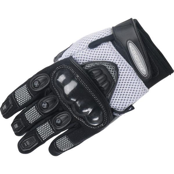 White xxl agv sport mayhem textile glove