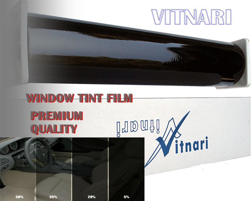 24"x200ft roll of window film tint 2 ply black 20%