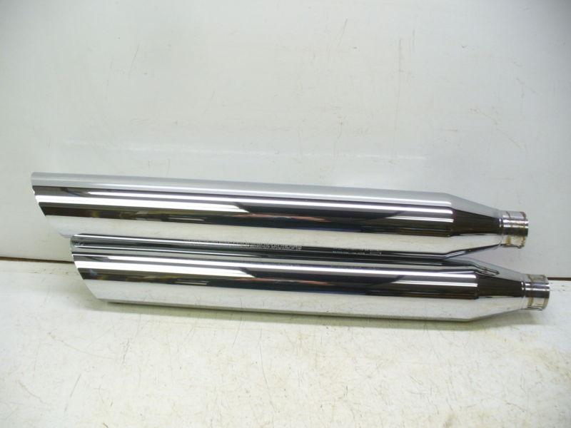 Harley 2008 fxdf dyna fatbob factory mufflers