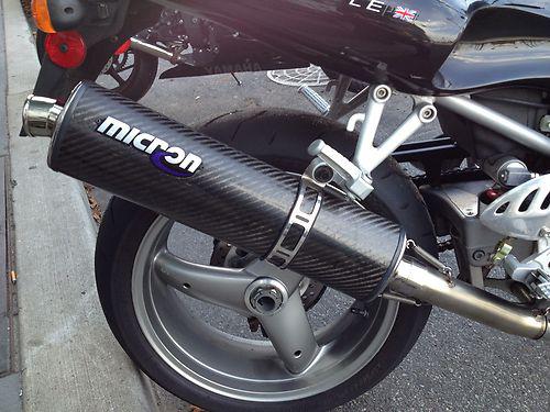 Micron exhaust carbon fiber