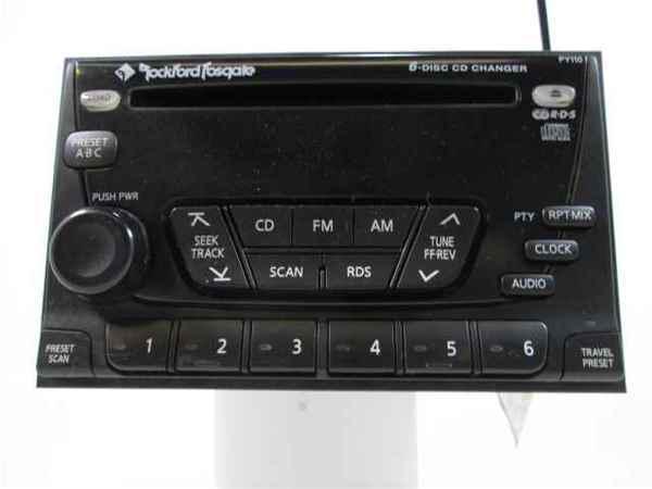 03 04 xterra rockford fosgate 6 disc cd player radio