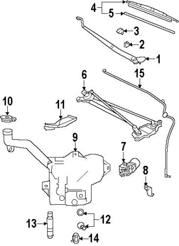 Cadillac 19120357 genuine oem factory original level indicator