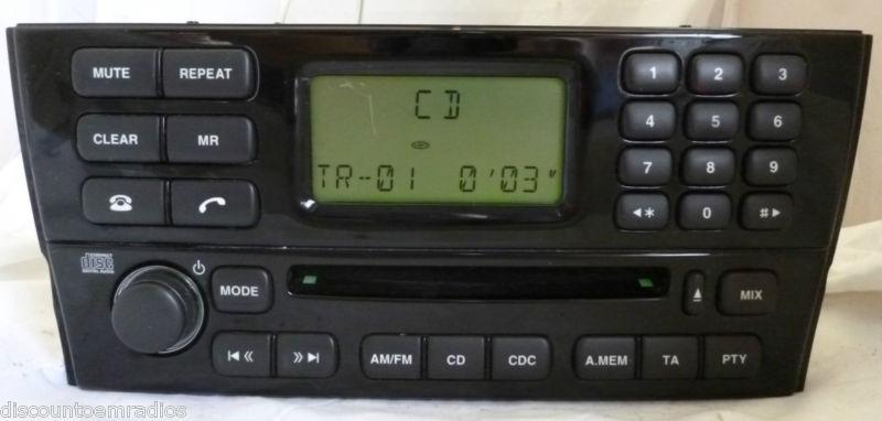 04-06 jaguar xj8 radio cd player 2w93-18b876-an  *