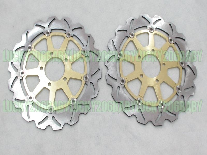 Front brake rotor suzuki gsx-r 600 gsxr 750 k4 k5 gold