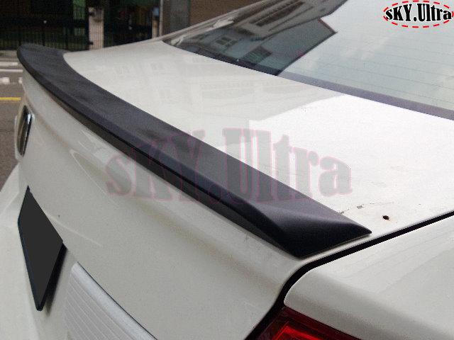 Unpainted for honda civic 12-13 sedan oe type trunk + rs type roof spoiler new ❖