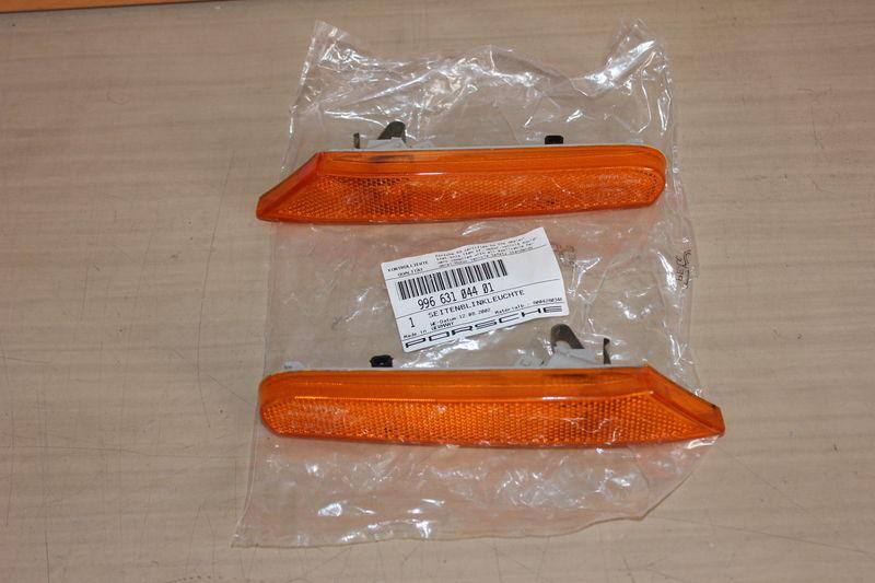 97 98 99 00 01 02 03 04 05 porsche 911 boxster side marker light 986 l and r oem