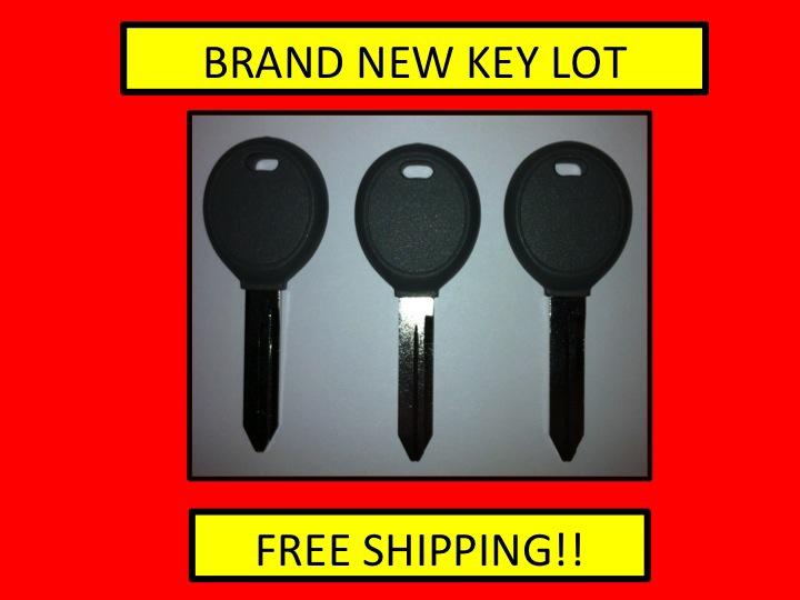 Chrysler dodge jeep transponder key - lot of three