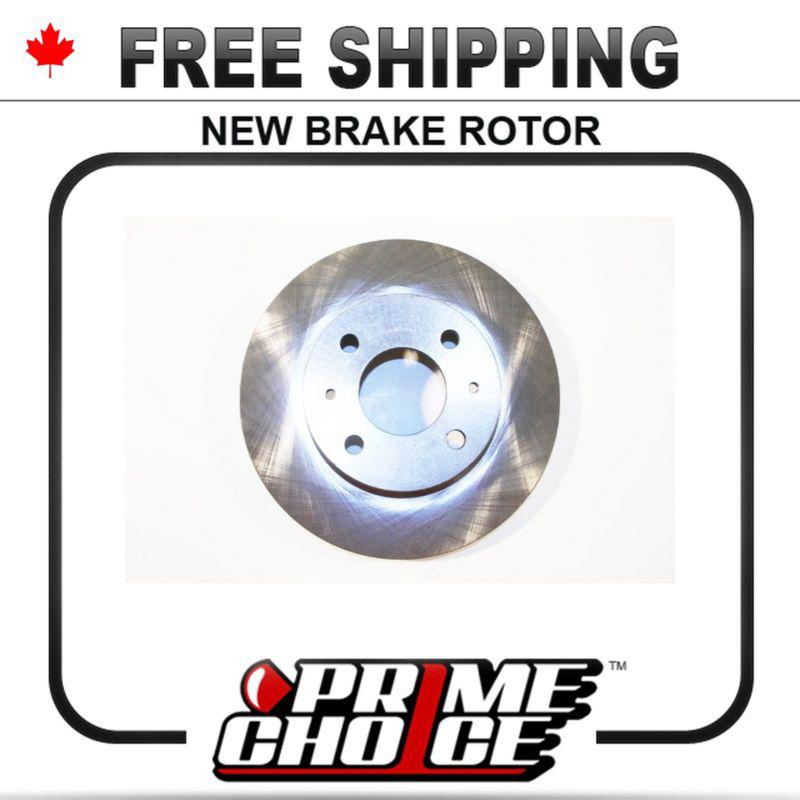 1 premium new disc brake rotor for front fits left driver / right passenger side