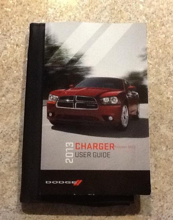 2013 13 dodge charger  user guide  owners manual 