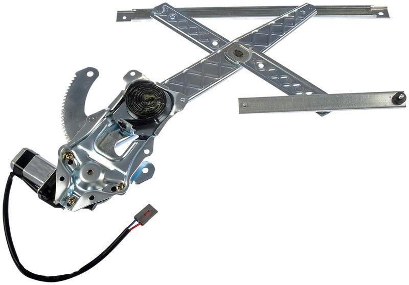 One new front left power window regulator with motor dorman 741-872