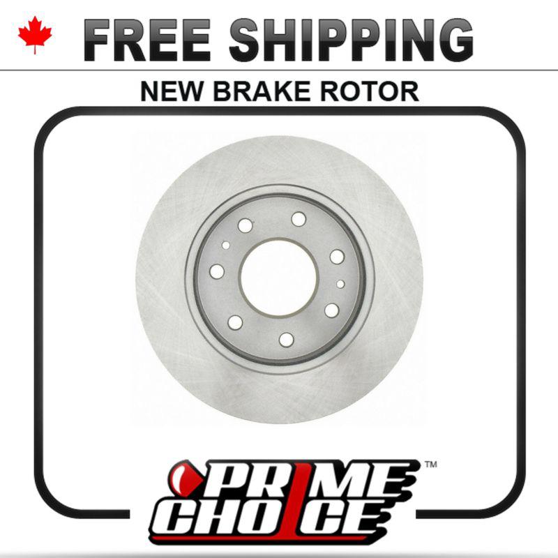 1 premium new disc brake rotor for front fits left driver / right passenger side