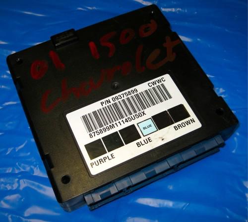 2001 chevrolet 1500 engine computer module, pcm / ecu / ecm