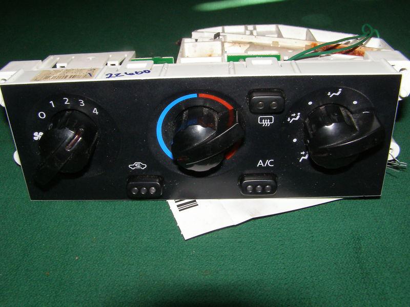 2003 2004 nissan xterra se ac climate control oem