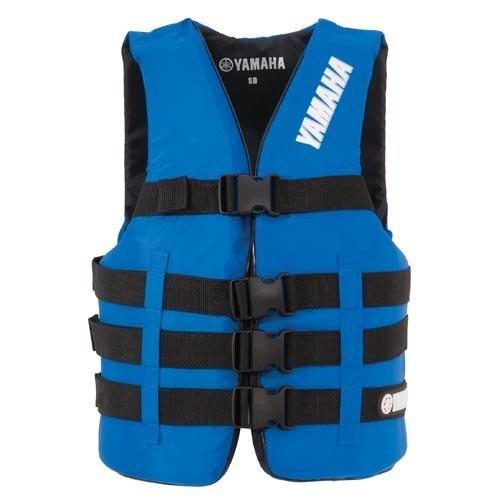 Yamaha new oem factory 4 buckle 2xl/3xl ski/wakeboard/pwc life vest jacket pfd