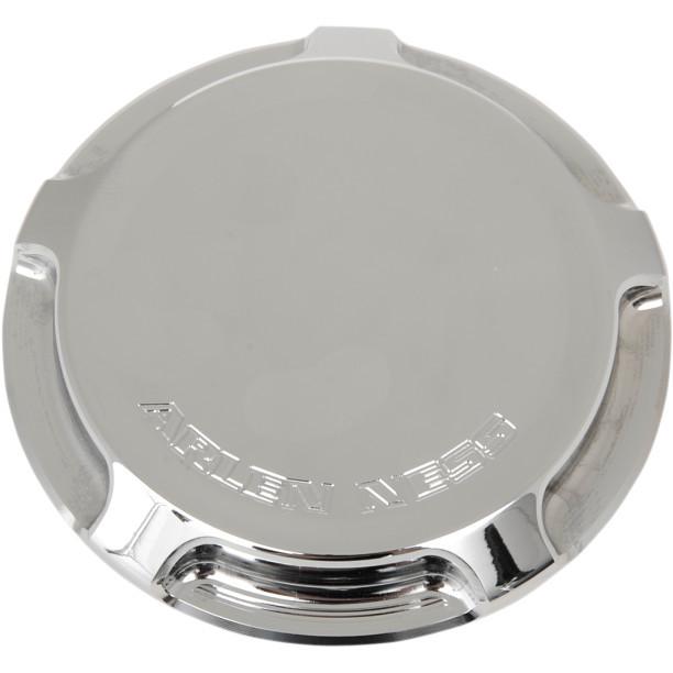 Arlen ness non-vented chrome beveled billet gas cap 82-96 harley sportster dyna