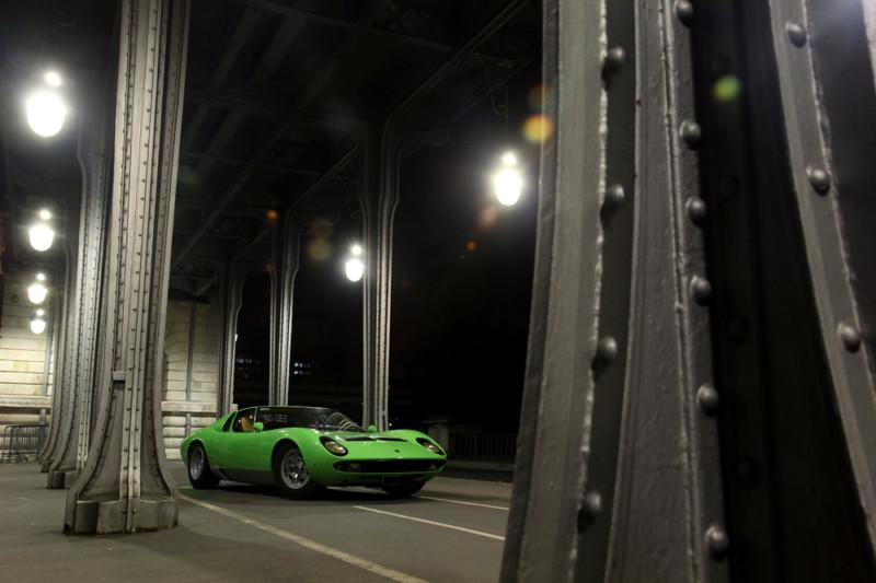 Lamborghini green miura hd poster classic super car print multiple sizes avail