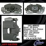 Centric parts 142.40032 front left rebuilt caliper with pad