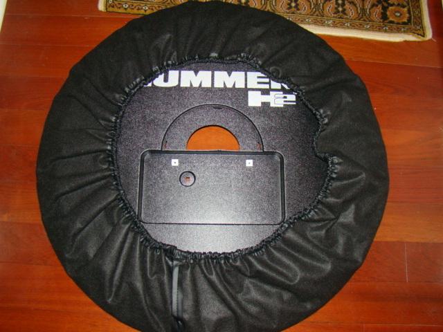 Hummer h-2 spare tire cover 