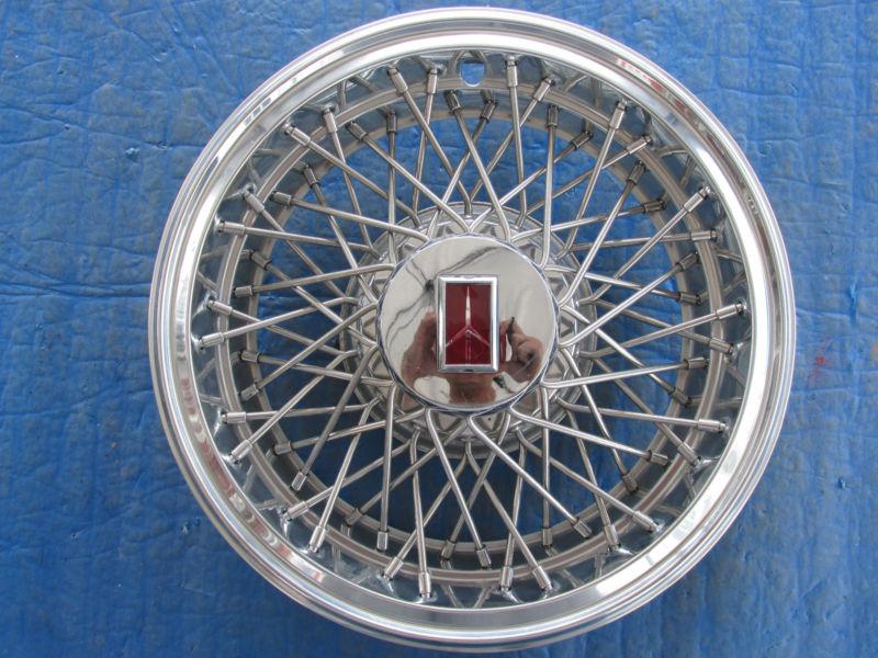 Nos 1982 83 84 85 86 oldsmobile 14" cutlass wire hubcap 22519903 4094 cb4