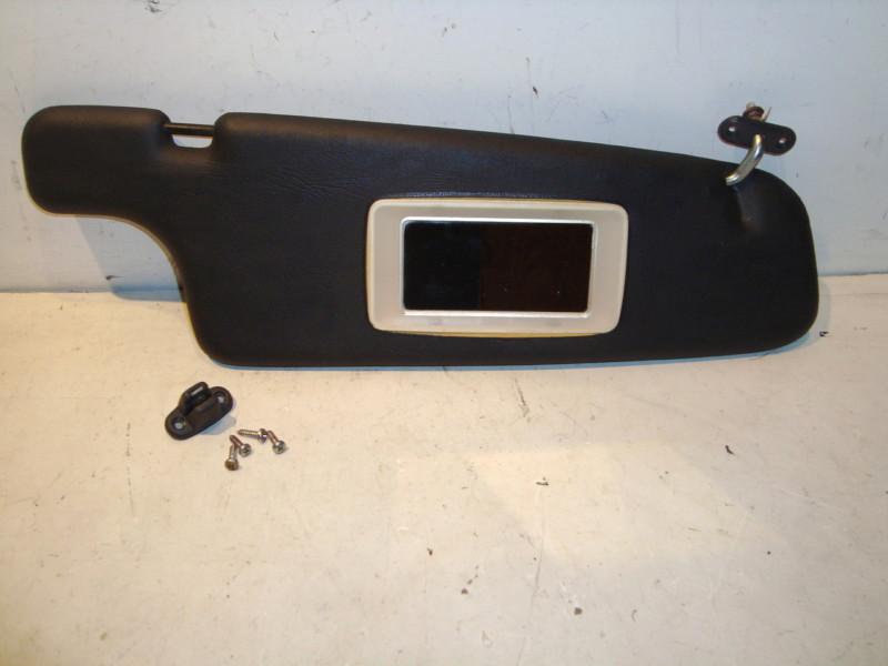 Bmw e24 633 635 csi rh right sun visor black sunvisor #2504