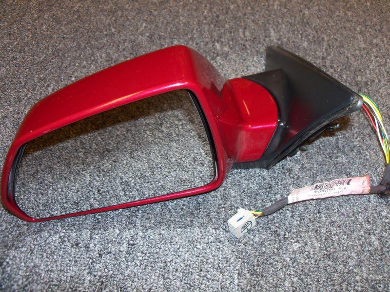 2008-2010 oem cadillac cts lh driver side mirror 25828084