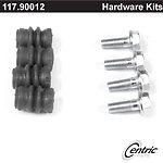 Centric parts 117.90012 brake hardware kit, front