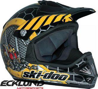 Ski-doo ski-doo junior snowcross helmet m - non current 4473590610